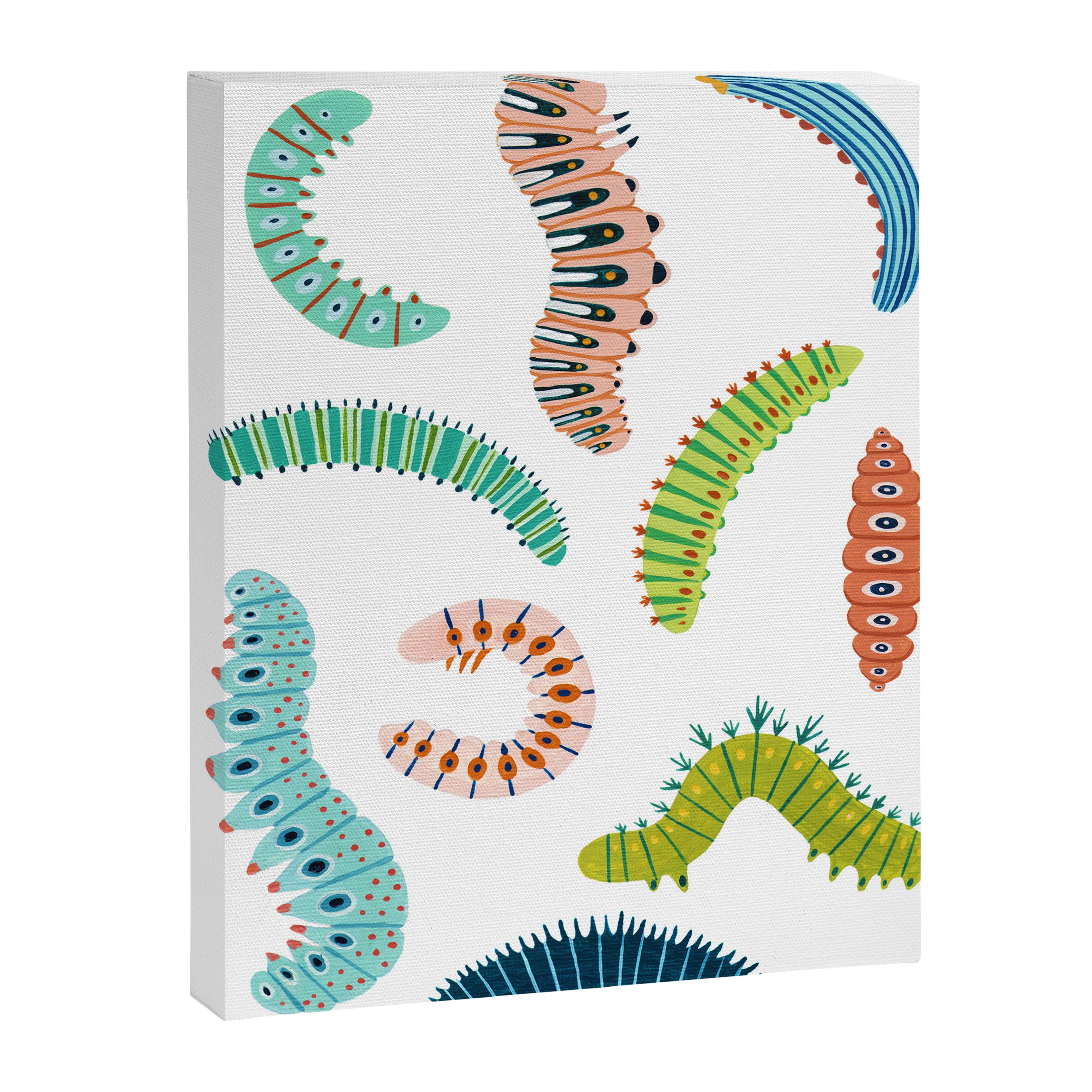 Chubby Caterpillars Canvas Print Gallery Image 6