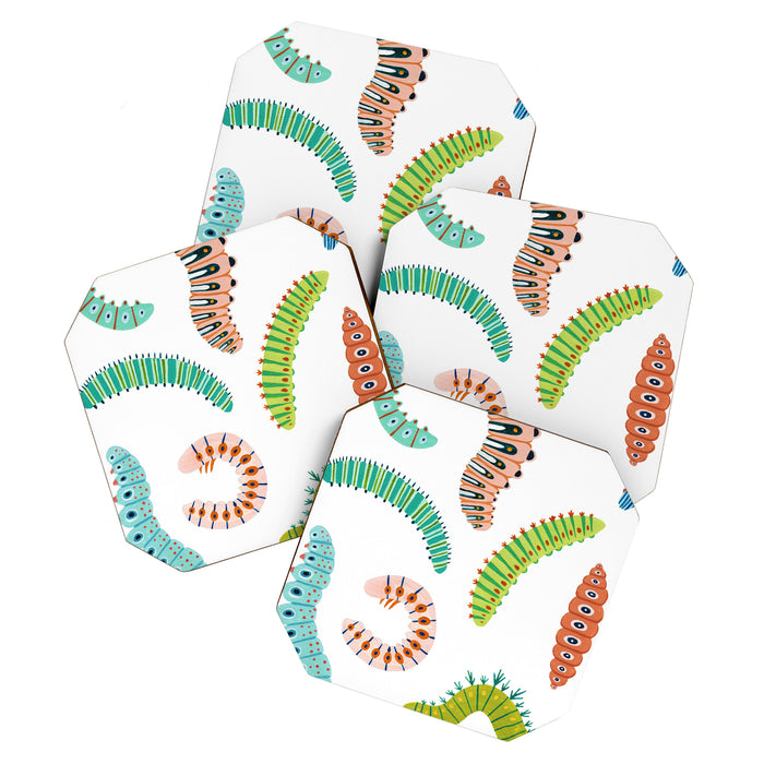 Chubby Caterpillars Coaster Gallery Image 1