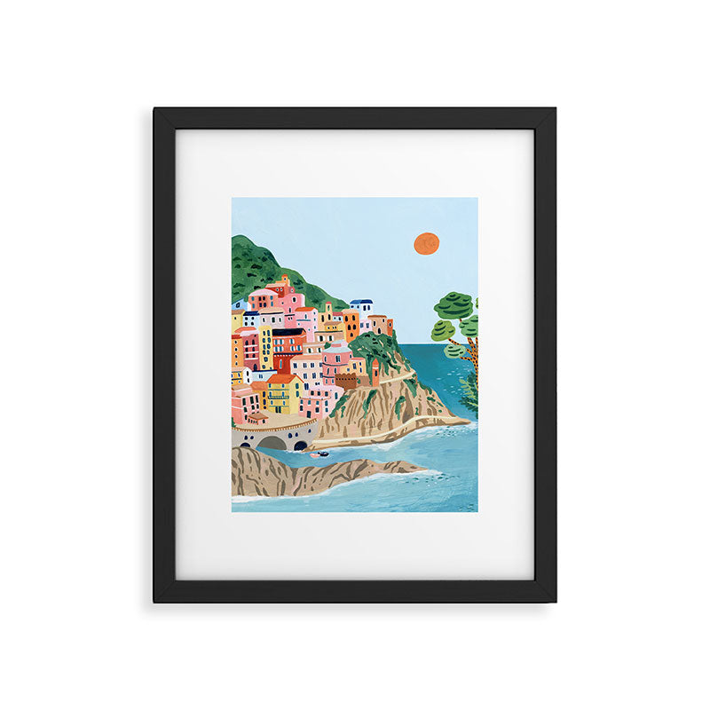 Cinque Terre Framed Art Print Gallery Image 5