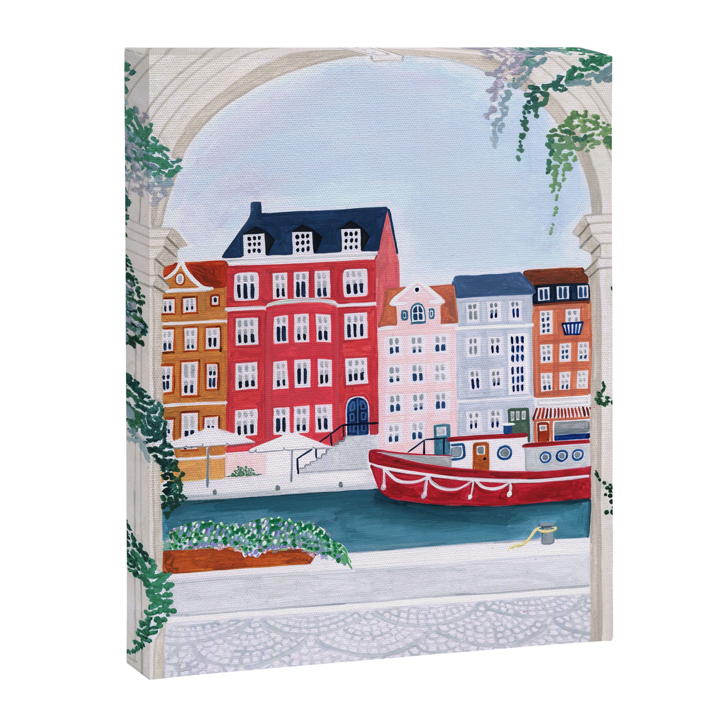 Copenhagen, Denmark Canvas Print Gallery Image 6