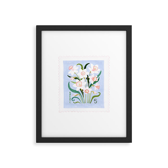 Daffodil Framed Art Print Gallery Image 1