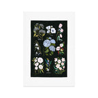 Dark Florals Art Print Gallery Image 1