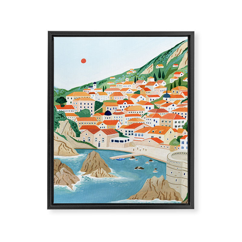 Dubrovnik Framed Canvas Print Gallery Image 6