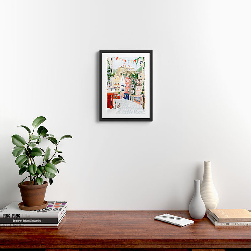 Edinburgh, Scotland Framed Art Print Gallery Image 2