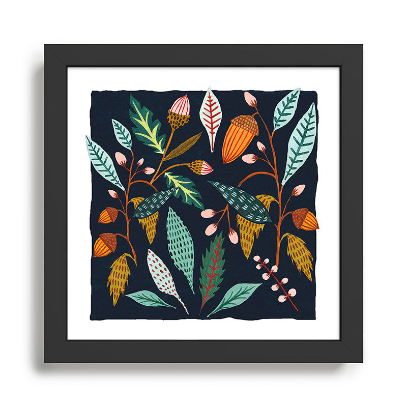 Fall Leaves Framed Art Print Gallery Image 1