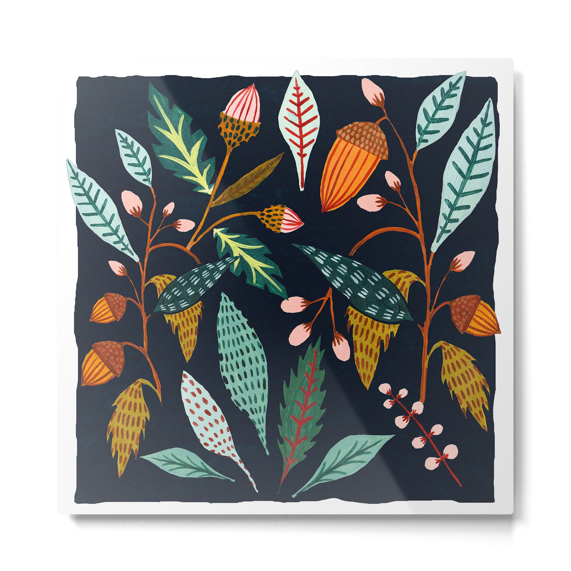 Fall Leaves Metal Print Gallery Image 2