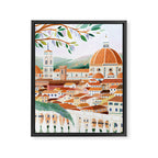 Florence Framed Canvas Print Gallery Image 6