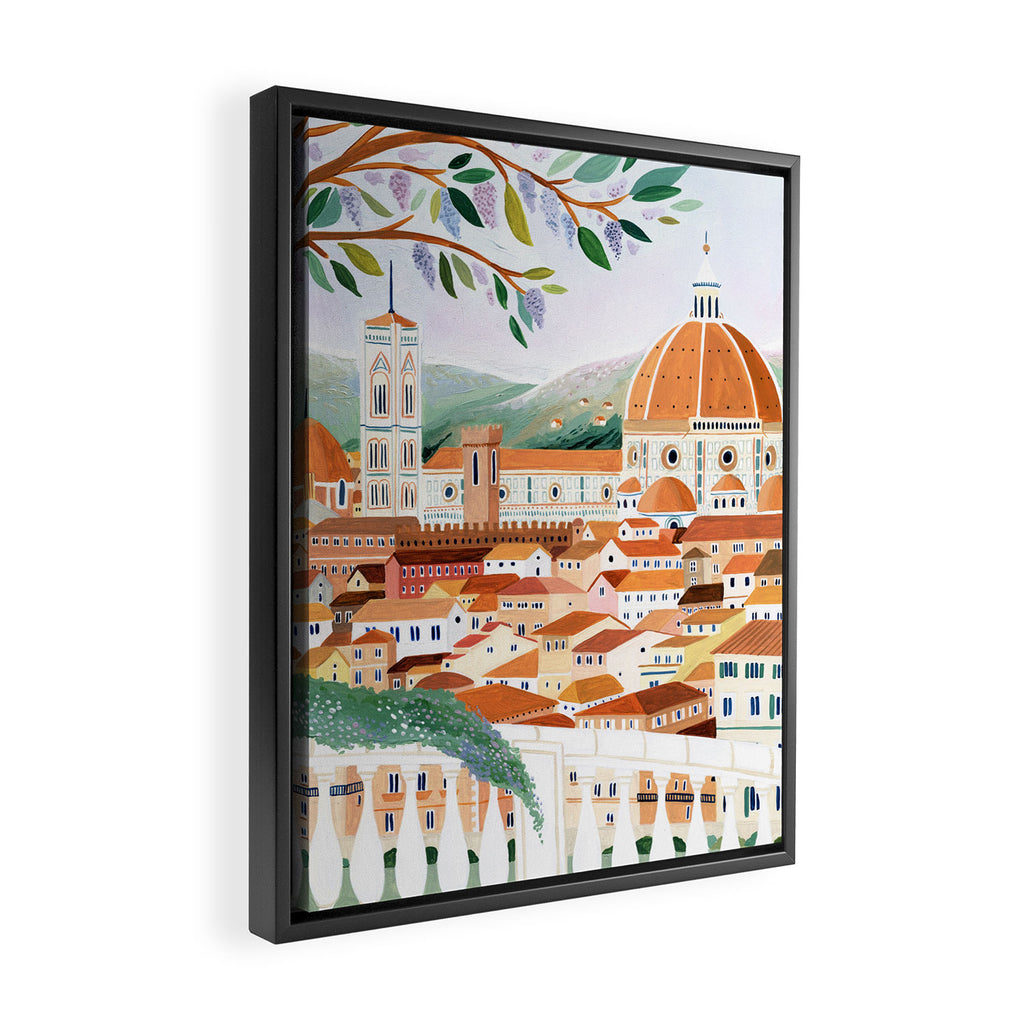 Florence Framed Canvas Print Gallery Image 2