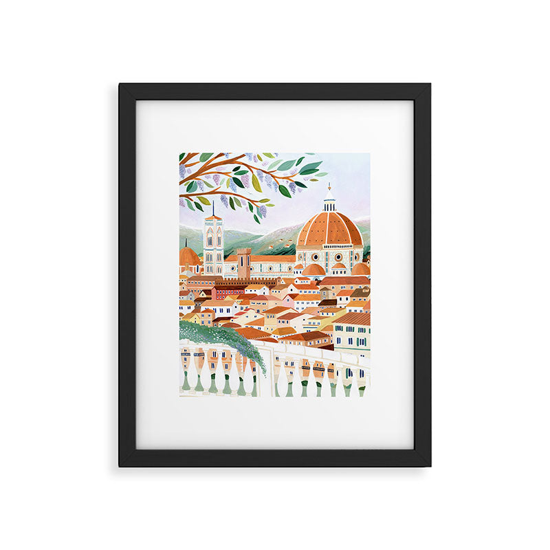 Florence Framed Art Print Gallery Image 4