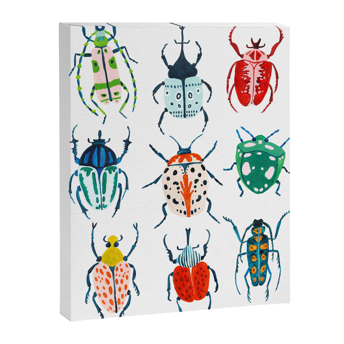 Garden Beetles Canvas Print Gallery Image 1
