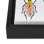 Garden Beetles Framed Canvas Print Gallery Image 3