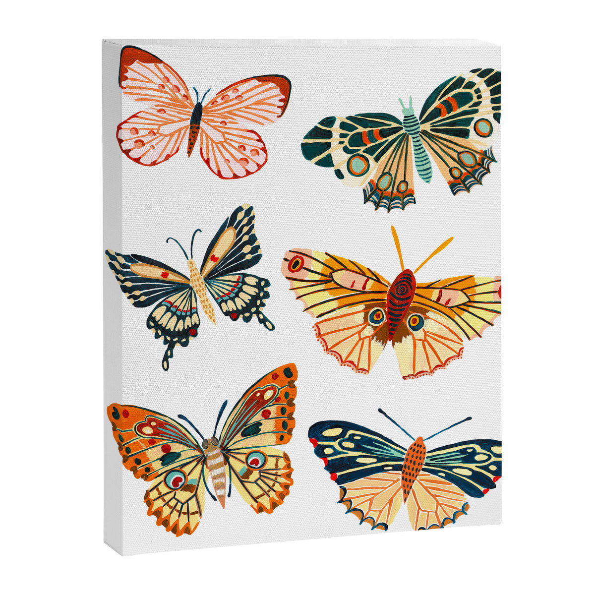 Garden Butterflies Canvas Print Gallery Image 6