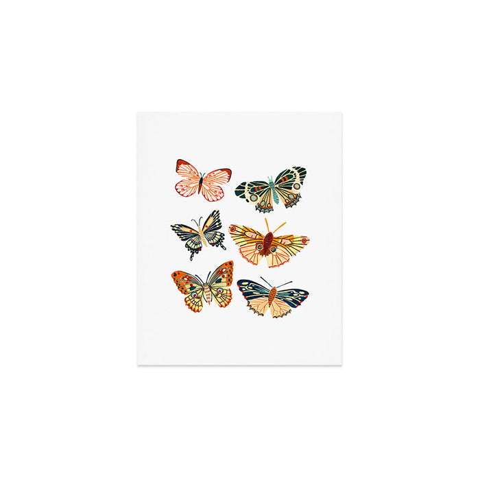 Garden Butterflies Art Print Gallery Image 1