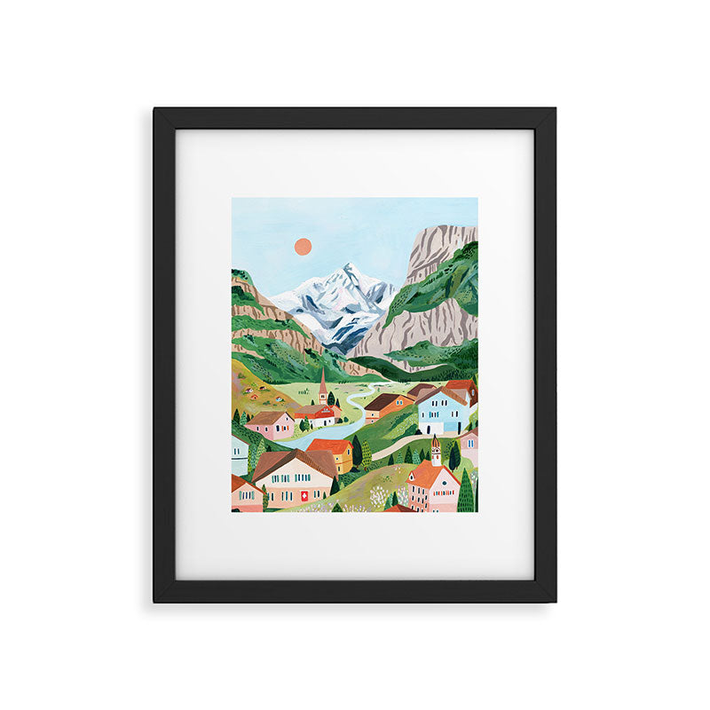 Grindelwald Switzerland Framed Art Print Gallery Image 4