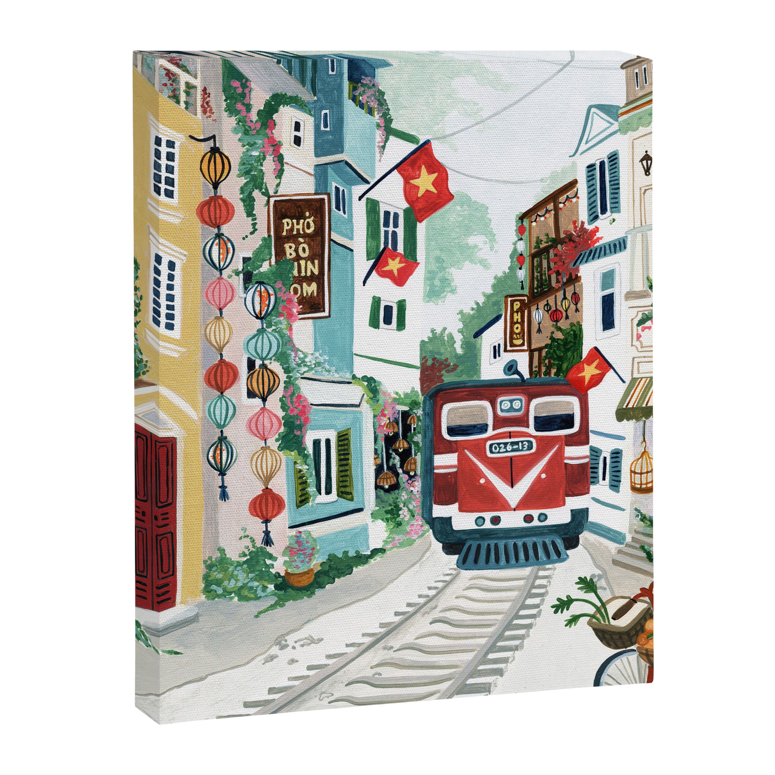 Hanoi, Vietnam Canvas Print Gallery Image 6