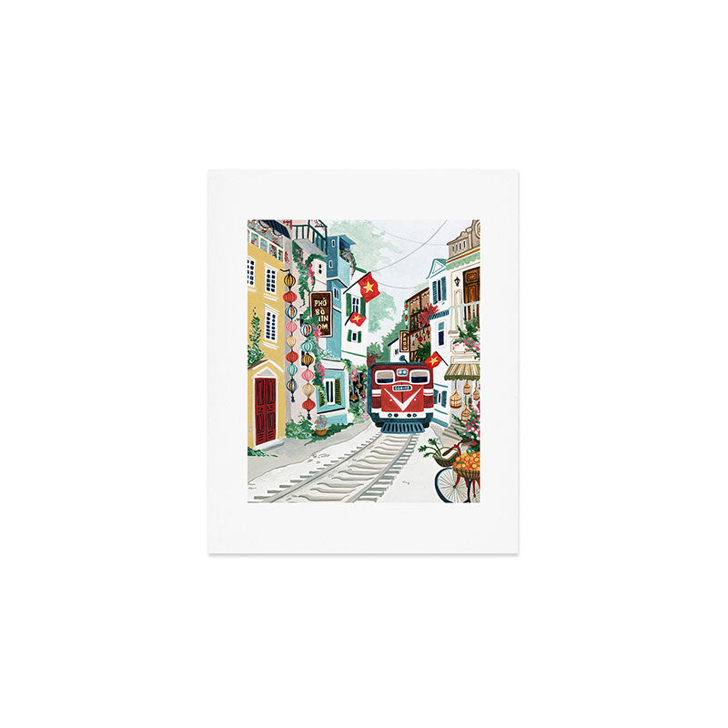Hanoi, Vietnam Art Print Gallery Image 1