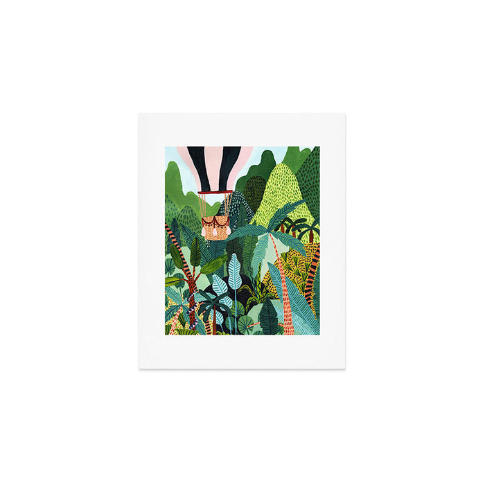 Hot Air Balloon Explorer Art Print Gallery Image 1