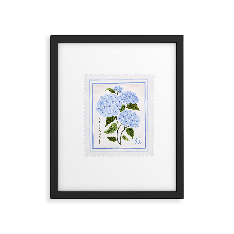 Hydrangea Framed Art Print Gallery Image 5
