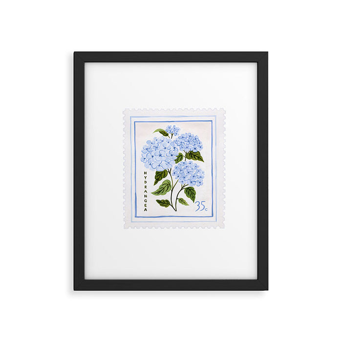 Hydrangea Framed Art Print Gallery Image 1