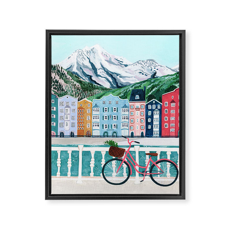 Innsbruck, Austria Framed Canvas Print Gallery Image 6