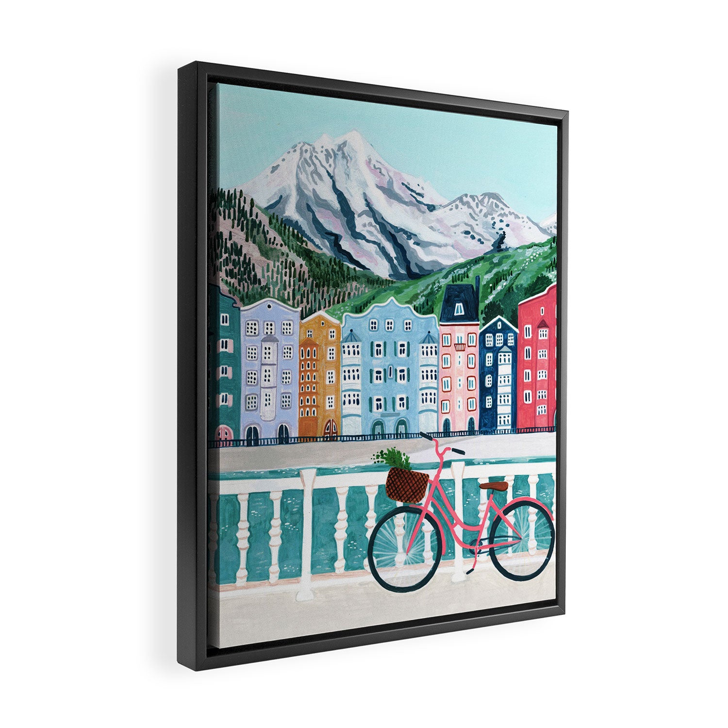 Innsbruck, Austria Framed Canvas Print Gallery Image 2