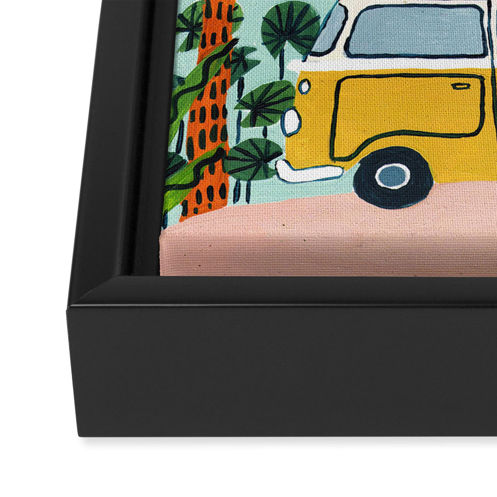 Jungle Camper Framed Canvas Print Gallery Image 3