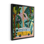 Jungle Camper Framed Canvas Print Gallery Image 2
