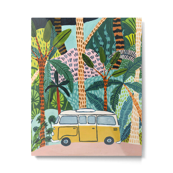 Jungle Camper Metal Print Gallery Image 1