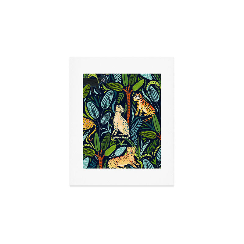 Jungle Cats Art Print Gallery Image 1