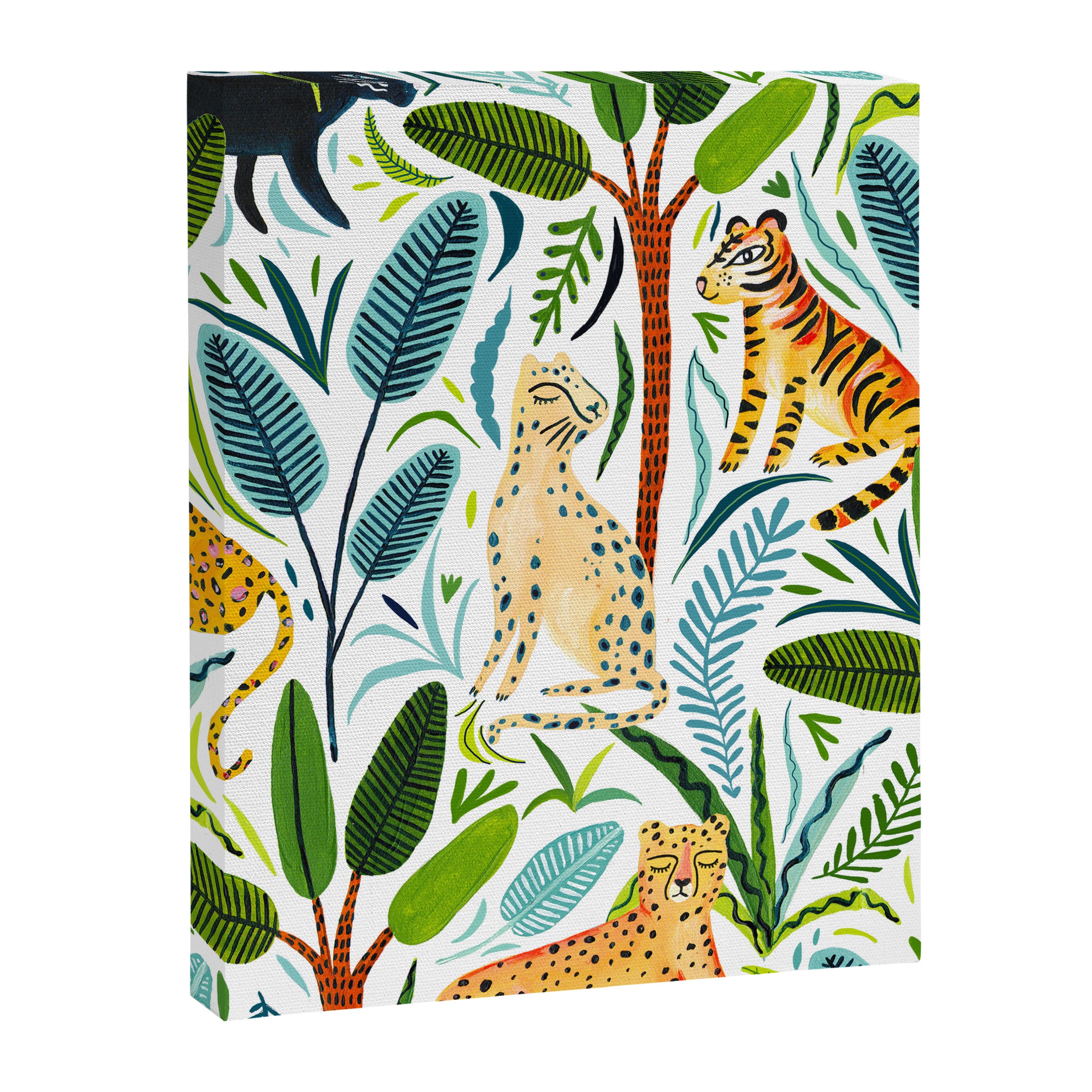 Jungle Cats Canvas Print Gallery Image 6