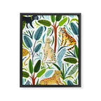 Jungle Cats Framed Canvas Print Gallery Image 6