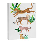 Jungle Cheetah Family Canvas Print Gallery Image 6