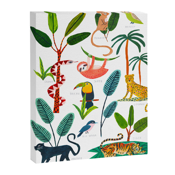 Jungle Creatures Canvas Print Gallery Image 1