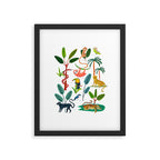 Jungle Creatures Framed Art Print Gallery Image 5