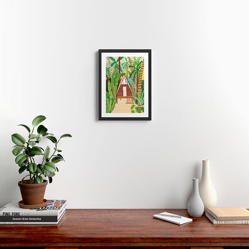 Jungle Home Framed Art Print Gallery Image 2
