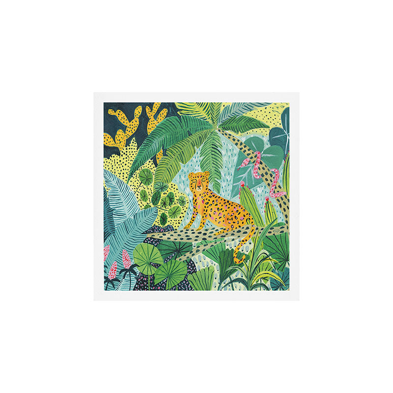 Jungle Leopard Art Print Gallery Image 1