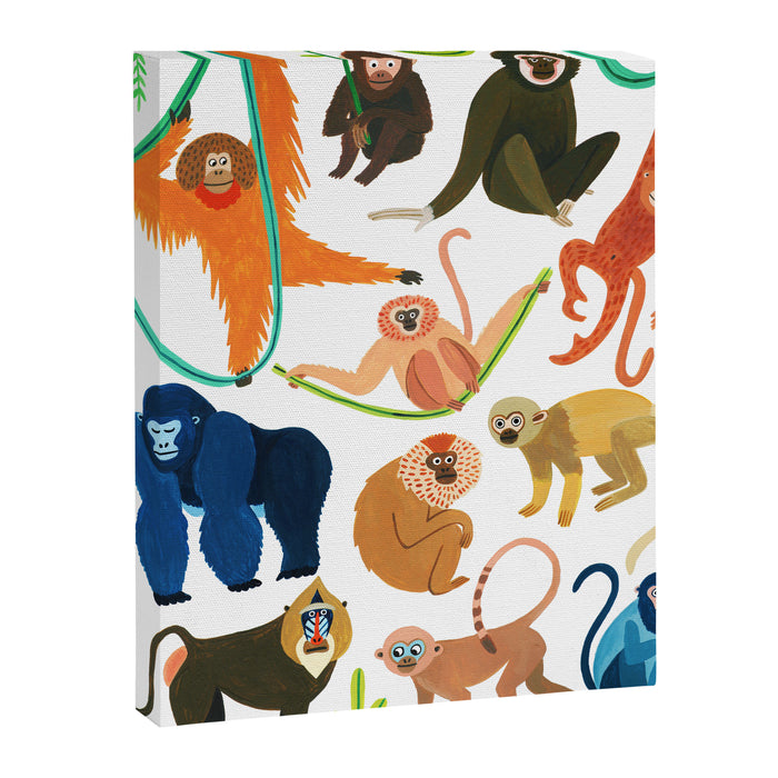 Jungle Monkeys Canvas Print Gallery Image 1