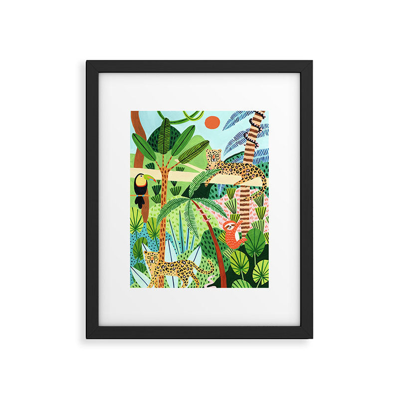 Jungle Pals Framed Art Print Gallery Image 5
