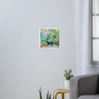 Jungle Panther Art Print Gallery Image 3