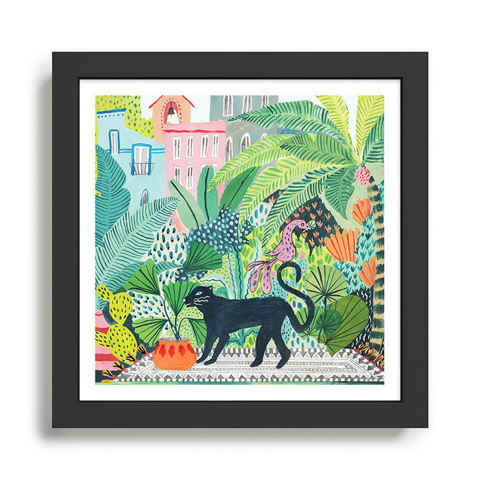 Jungle Panther Framed Art Print Gallery Image 1