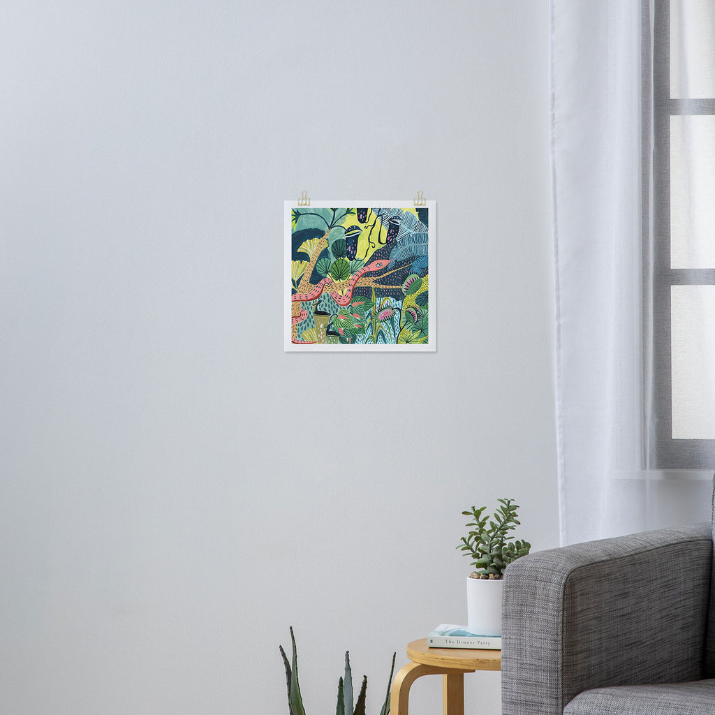 Jungle Snakes Art Print Gallery Image 3