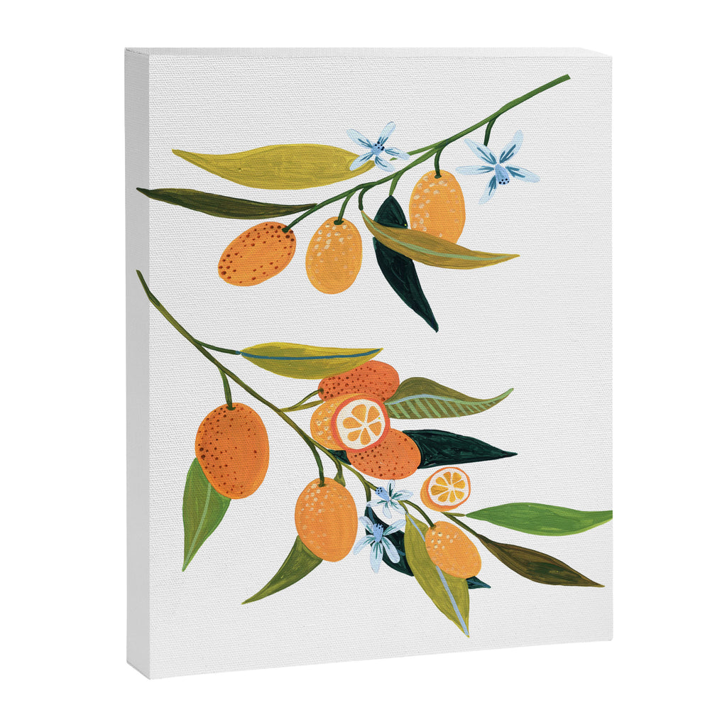 Kumquat Branch Canvas Print Gallery Image 6