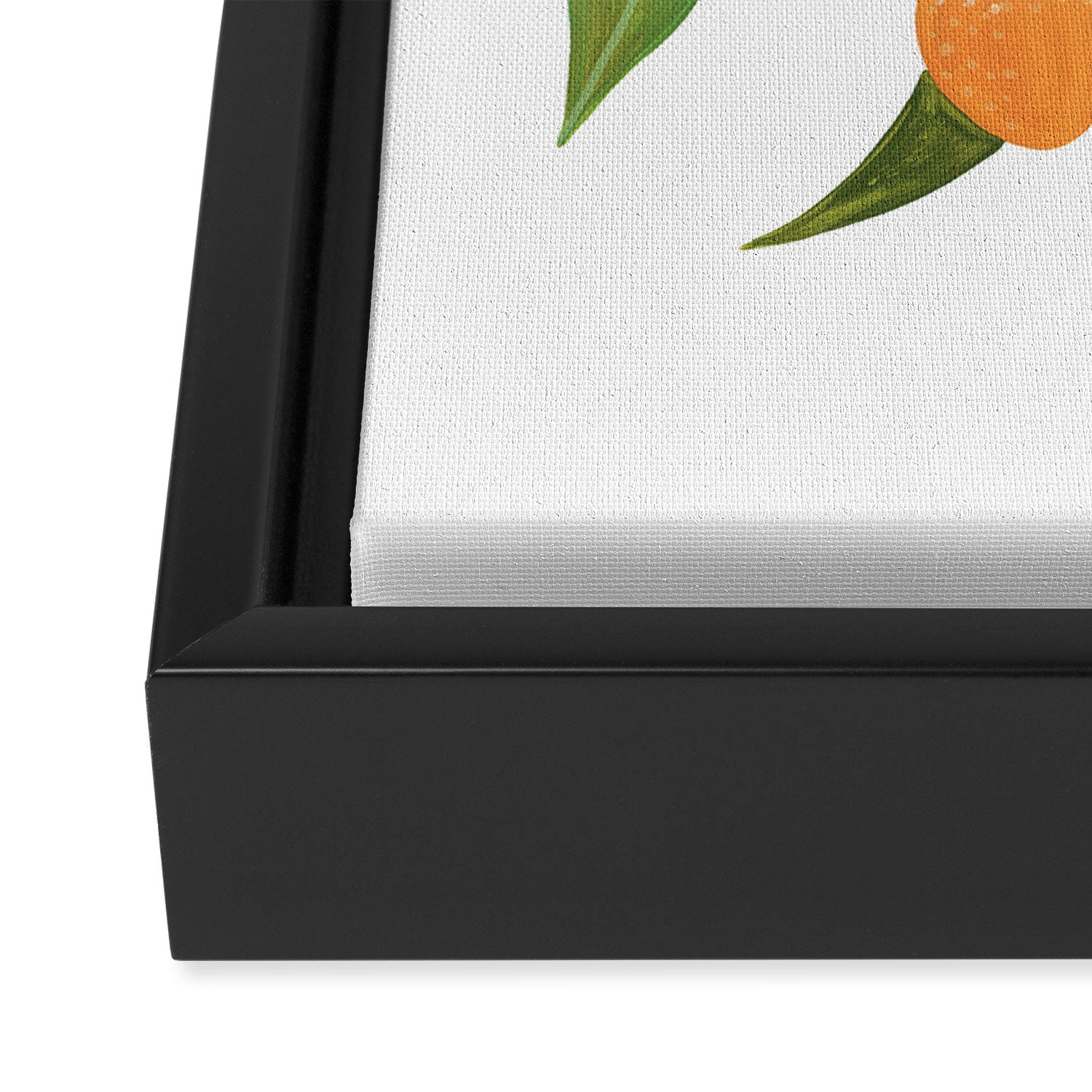 Kumquat Branch Framed Canvas Print Gallery Image 3