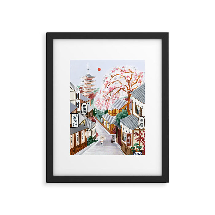 Kyoto, Japan Framed Art Print Gallery Image 1