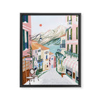 Lake Como, Italy Framed Canvas Print Gallery Image 6