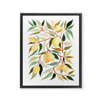Lemon Framed Canvas Print Gallery Image 6