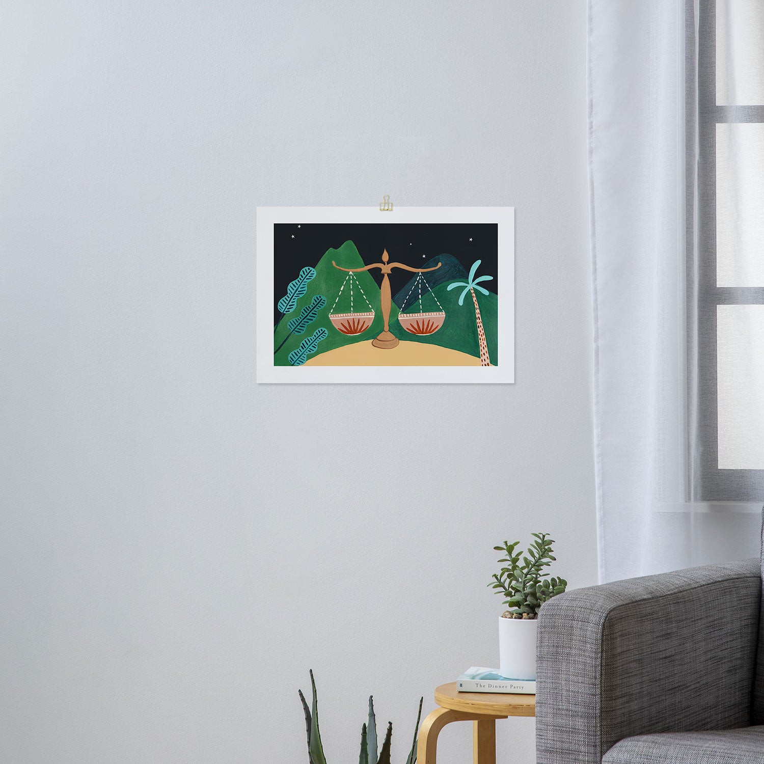 Libra Art Print Gallery Image 3