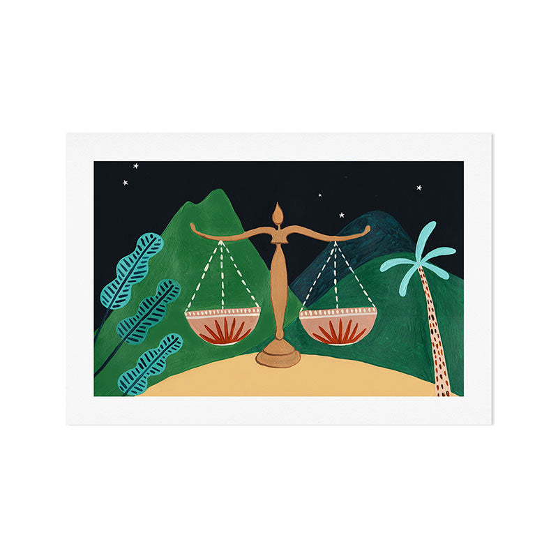 Libra Art Print Gallery Image 1