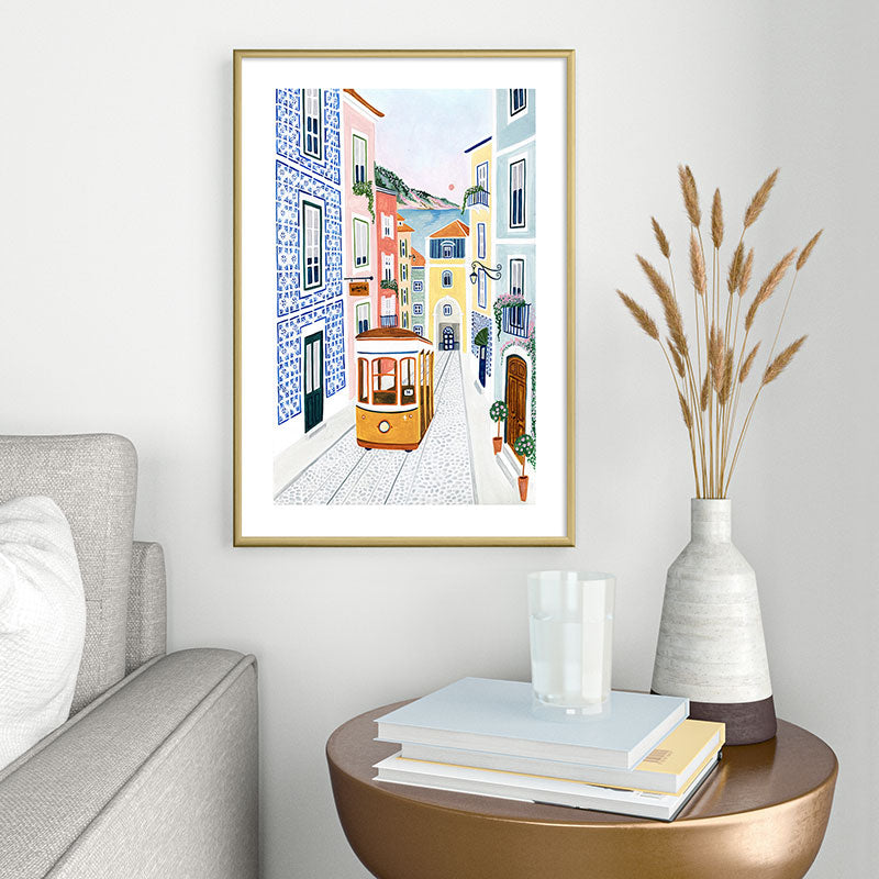 Lisboa Framed Art Print Gallery Image 2