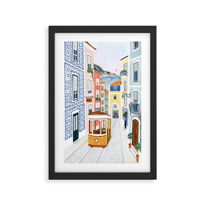 Lisboa Framed Art Print Gallery Image 2